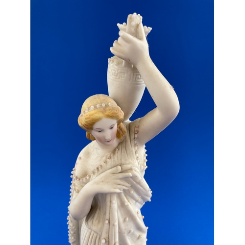 289 - Large 19th Century Parian Ware Classical Figurine