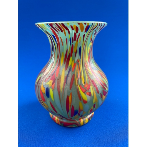 58 - Loetz Glass Vase Circa 1925 From The Ausfuehrung Range