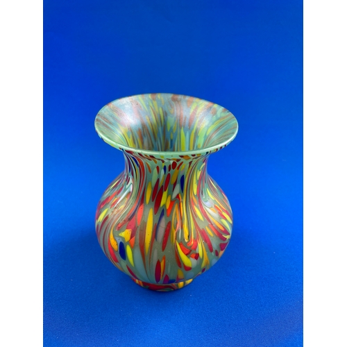 58 - Loetz Glass Vase Circa 1925 From The Ausfuehrung Range