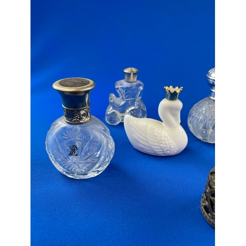 274 - Antique & Vintage Perfume Bottles & Ink Wells