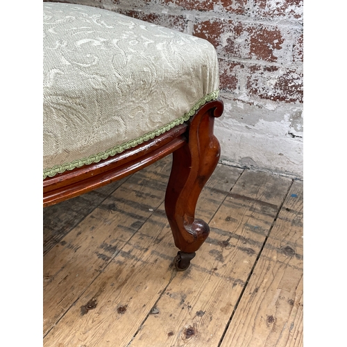 513 - Solid Victorian Ballon Back Occasional Chair