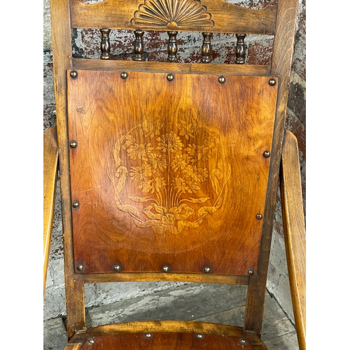 514 - Edwardian Arts & Crafts Rocking Chair