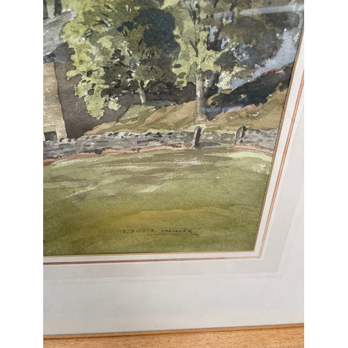 364 - Donald B. Crossley Original Watercolour Depicting