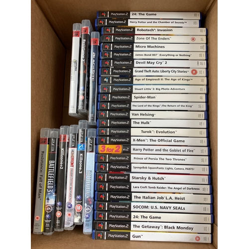 343 - Quantity of PS2 PlayStation 2 Games, CD's Remote and EyeToy Camera