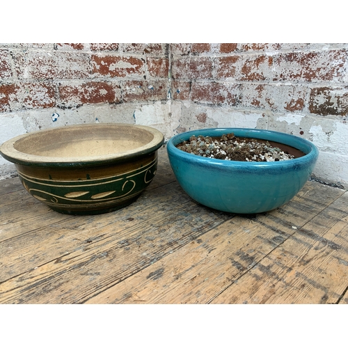 464 - Two Large Ceramic Plant Pots