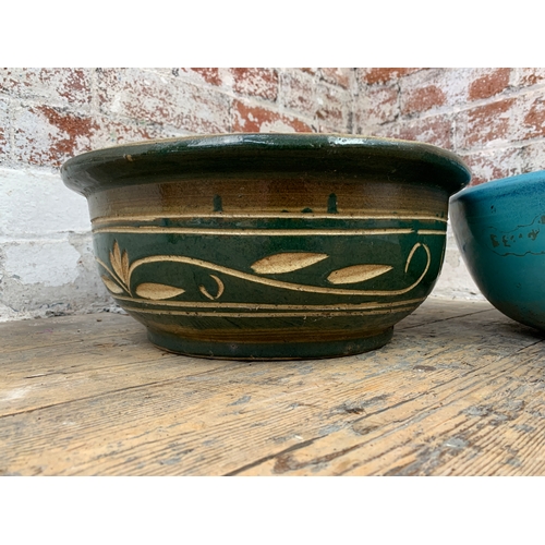 464 - Two Large Ceramic Plant Pots