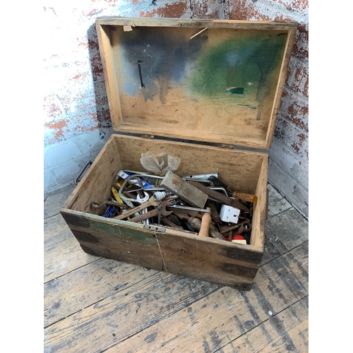 470 - Vintage Box with Selection of Tools