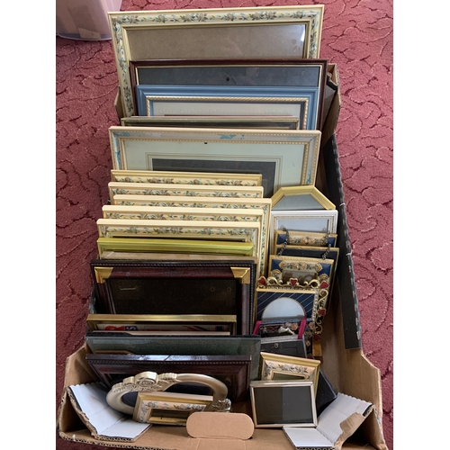 487A - Large Box Of Picture Frames