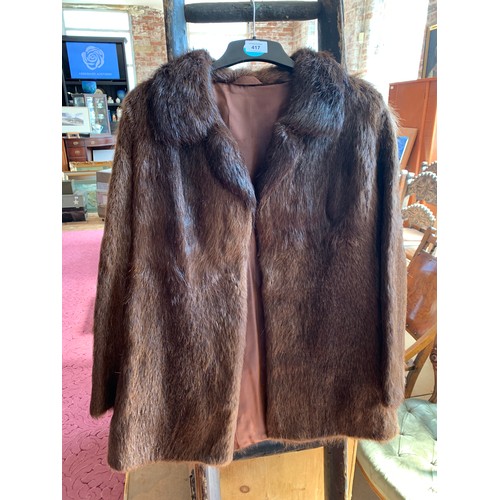 417 - Good Quality Vintage Fur Coat