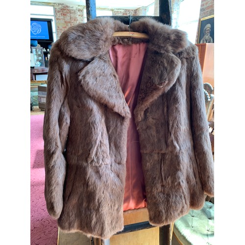 417A - Good Quality Vintage French Fur Coat