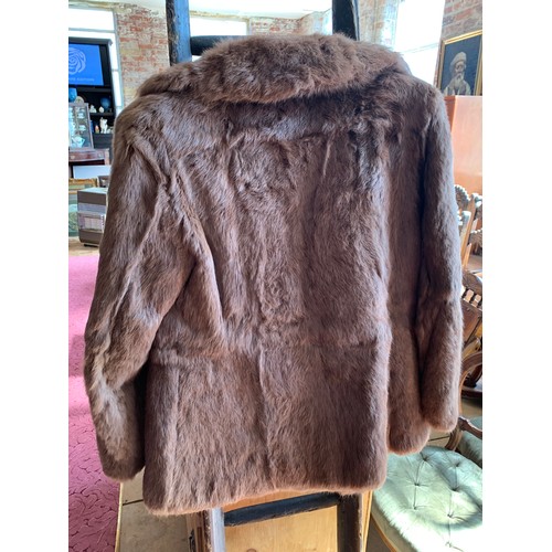 417A - Good Quality Vintage French Fur Coat