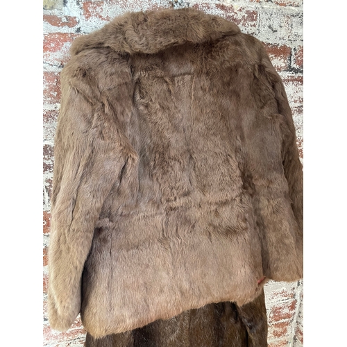 469 - Two Good Quality Vintage Fur Coats