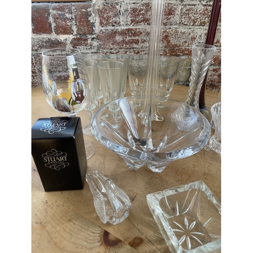 478 - Boxed Lot Of Vintage Glassware Items