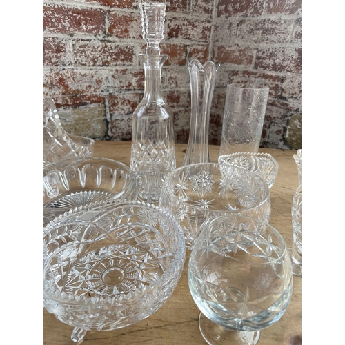 479 - Box OfGood Quality Crystal & Cut Glass Inc. Decanter