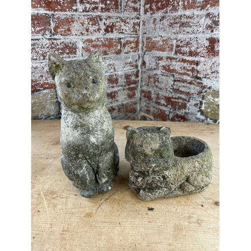 450 - Cat Garden Ornaments