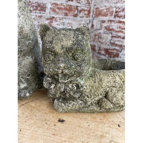 450 - Cat Garden Ornaments
