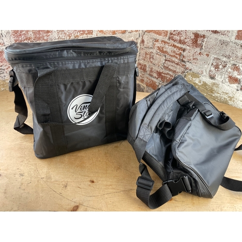 462 - Two Vinyl Style Record Bags