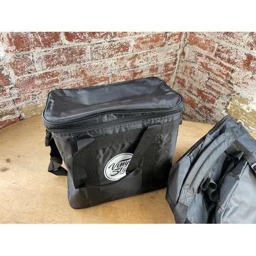 462 - Two Vinyl Style Record Bags