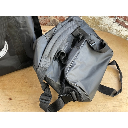 462 - Two Vinyl Style Record Bags