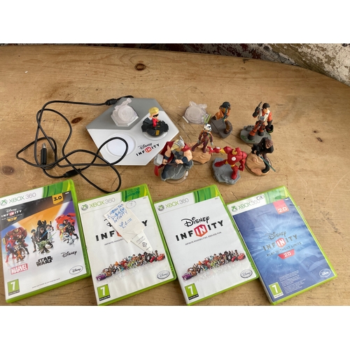 428 - Disney Infinity XBox 360 Games & Characters