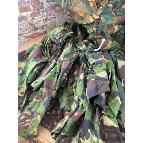 477 - British Army DPM Camouflage Surplus & Two Rucksacks.