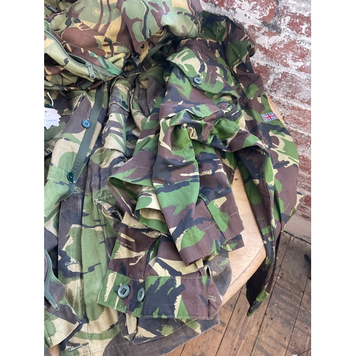477 - British Army DPM Camouflage Surplus & Two Rucksacks.