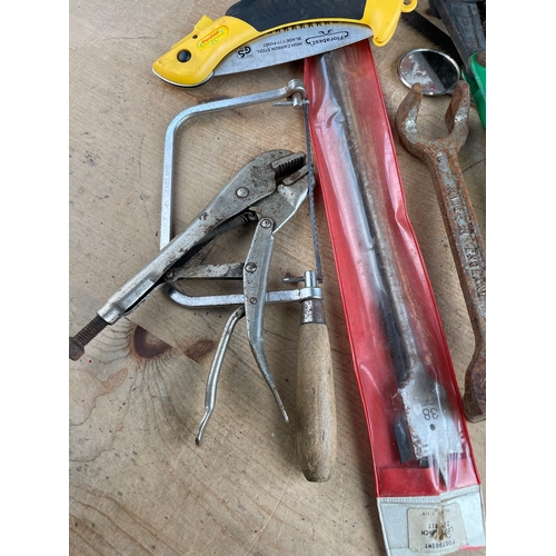 437 - Tools Inc. Bolt Cutters & Bow Saw