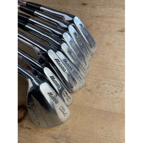 458 - Left Handed Mizuno Pro Original Irons. Golf Clubs