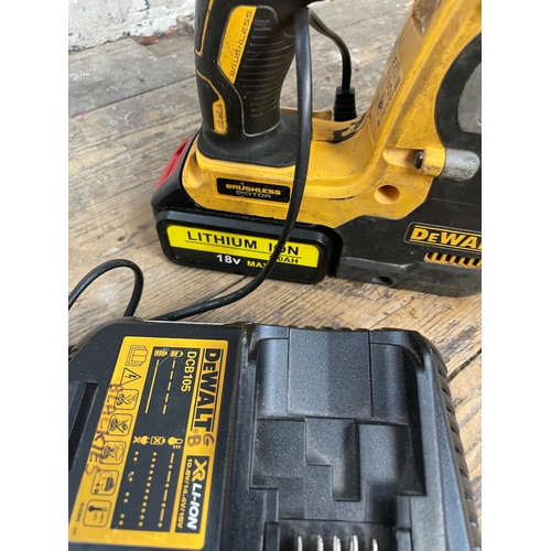441 - Dewalt Hammer Drill DCH273 C/W With New Battery & Charger