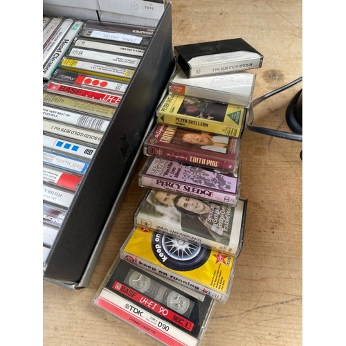451 - Paper Shredder & Box Of Cassette Tapes