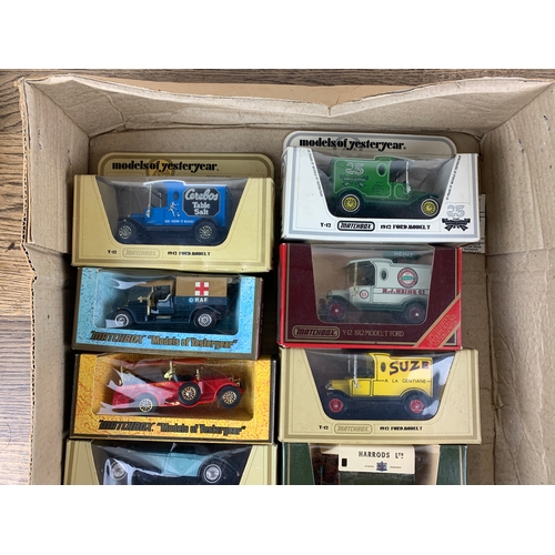 37 - 15 Matchbox Models of Yesteryear Boxed Vehicles