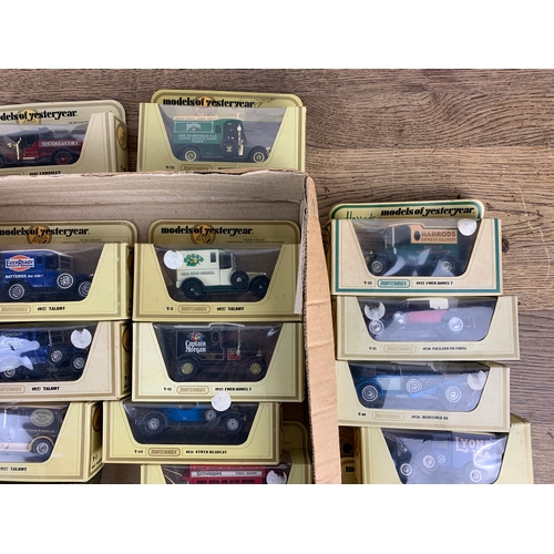 32 - Around 27 Matchbox Models of Yesteryear Boxed Vehicles