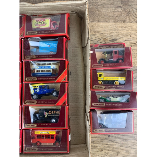 34 - Around 20 Matchbox Models of Yesteryear Boxed Vehicles