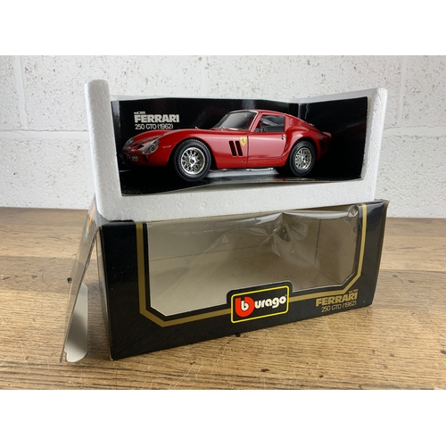 40 - Boxed 1:18 Scale Burago 1962 Ferrari 250 GTO