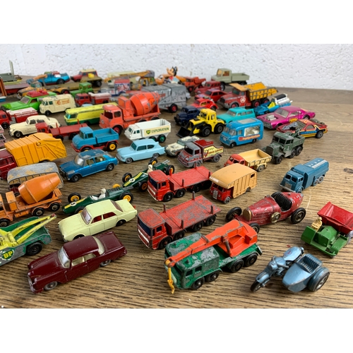 43 - Huge Collection of very Early Lesney through to Matchbox Cars in Various States of Play Ware inc. Ra... 