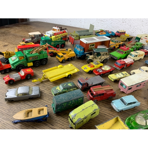 43 - Huge Collection of very Early Lesney through to Matchbox Cars in Various States of Play Ware inc. Ra... 