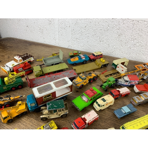 43 - Huge Collection of very Early Lesney through to Matchbox Cars in Various States of Play Ware inc. Ra... 