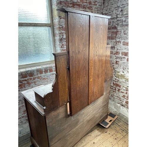 395 - Oak Edwardian Dressing Table