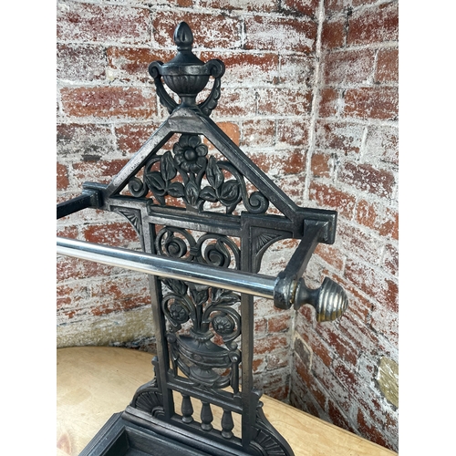 396 - Cast Iron Umbrella Stand Reg No 9093