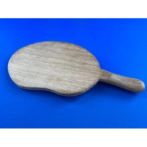 31 - Vintage Robert Mouseman Thompson Kidney Shape Cheeseboard