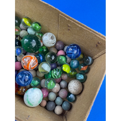 63 - Lot Of Antique Marbles 3of4