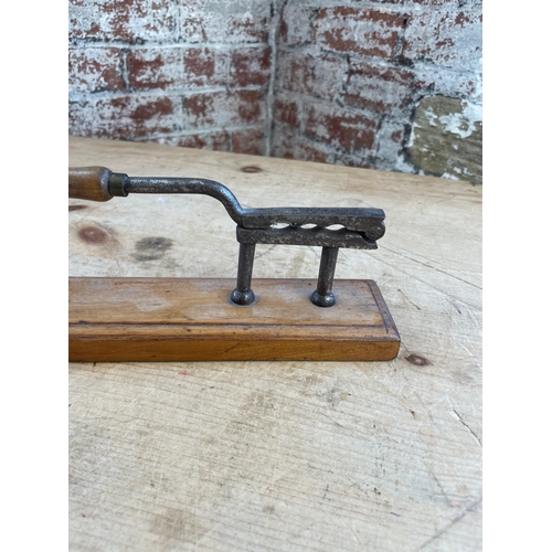 123 - Vintage Cork Press Or Nut Cracker