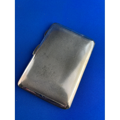 129 - The Elite Silver Plated EMU Brand Cigarette Case