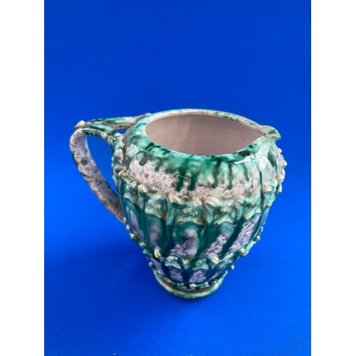 229 - Italian Drip Glaze Ceramic Jug Circa 1930