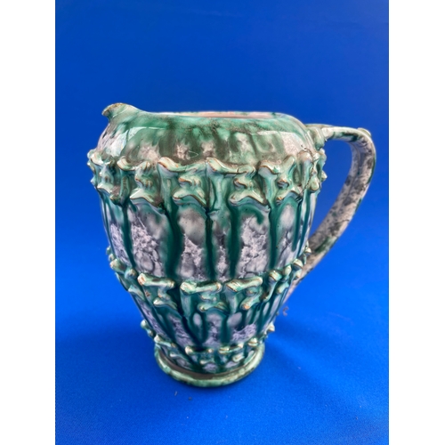 229 - Italian Drip Glaze Ceramic Jug Circa 1930