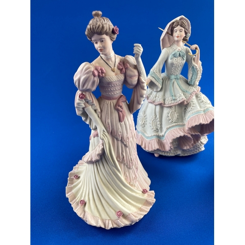 257 - Three Wedgwood Spink Limited Edition Figurines