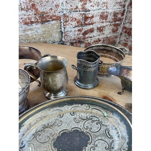 133 - Quality Group Of Silver Plate Items