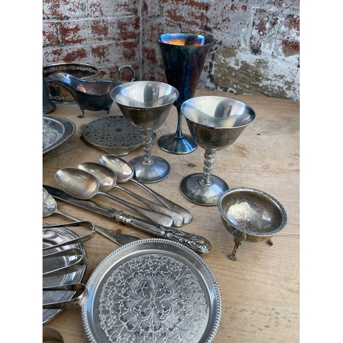 133 - Quality Group Of Silver Plate Items