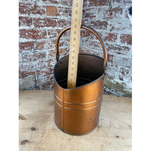 139 - Copper Coal Scuttle