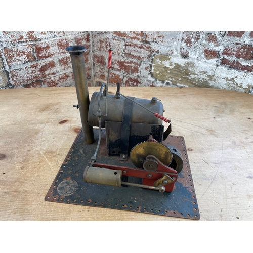 148 - Vintage Model Stationary Steam Engine As Found, Possibly Bowman M101